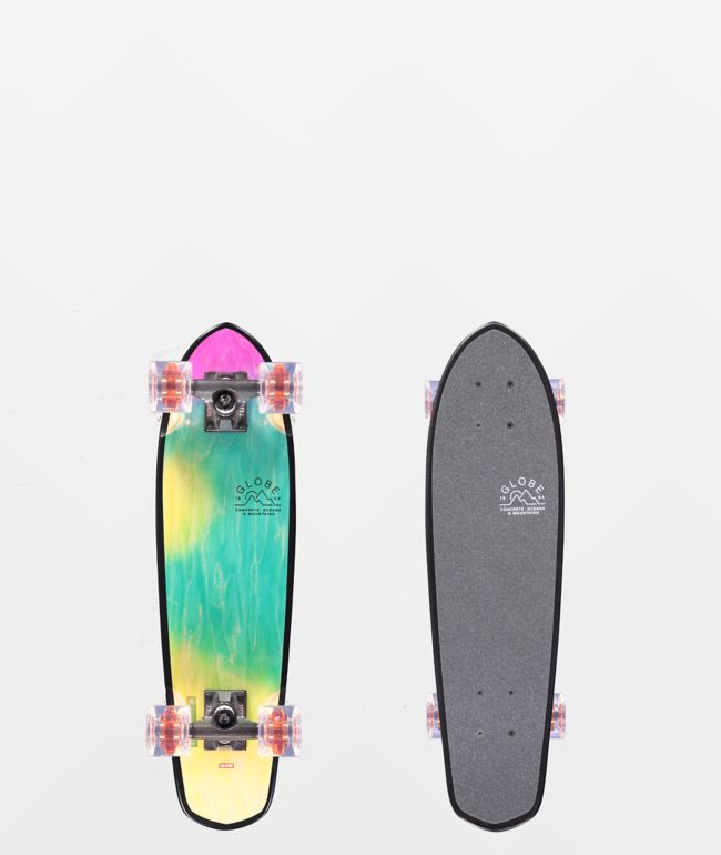 Globe Blazer 26" Washed Blue Cruiser Skateboard Complete